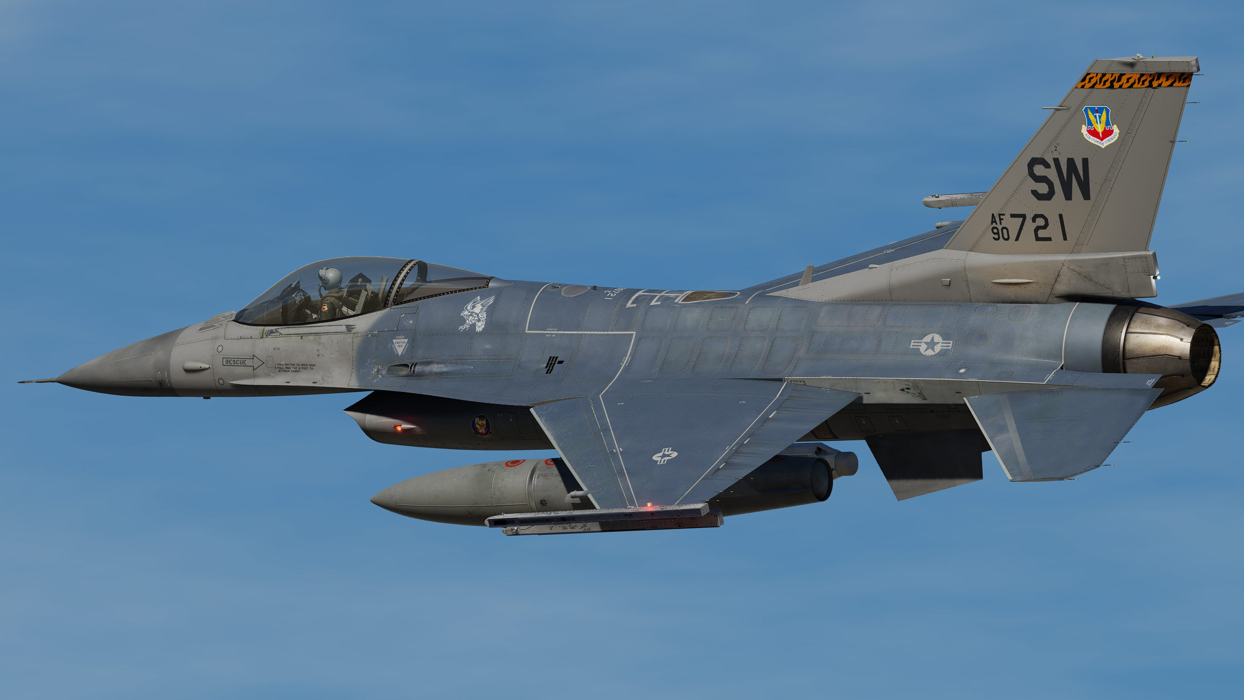 F-16C 79th_Fighter(Tiger) Shaw AFB